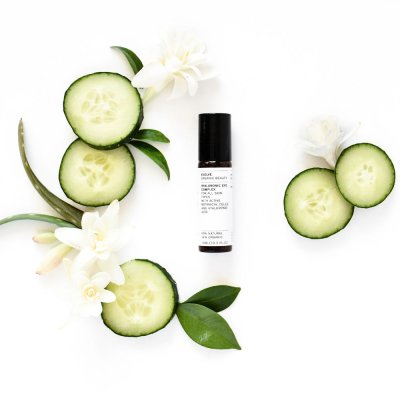 Augenserum mit Hyalurons�ure gegen Augenringe & Schwellungen
