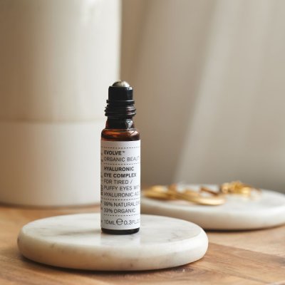 Augenserum mit Hyalurons�ure gegen Augenringe & Schwellungen
