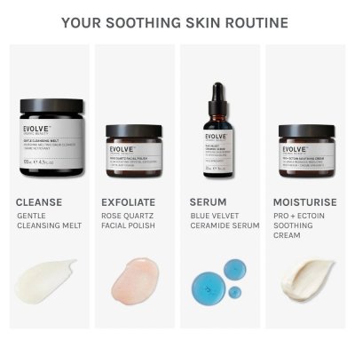 Gesichtspeeling mit Rosenquarz - Rose Quartz Facial Polish