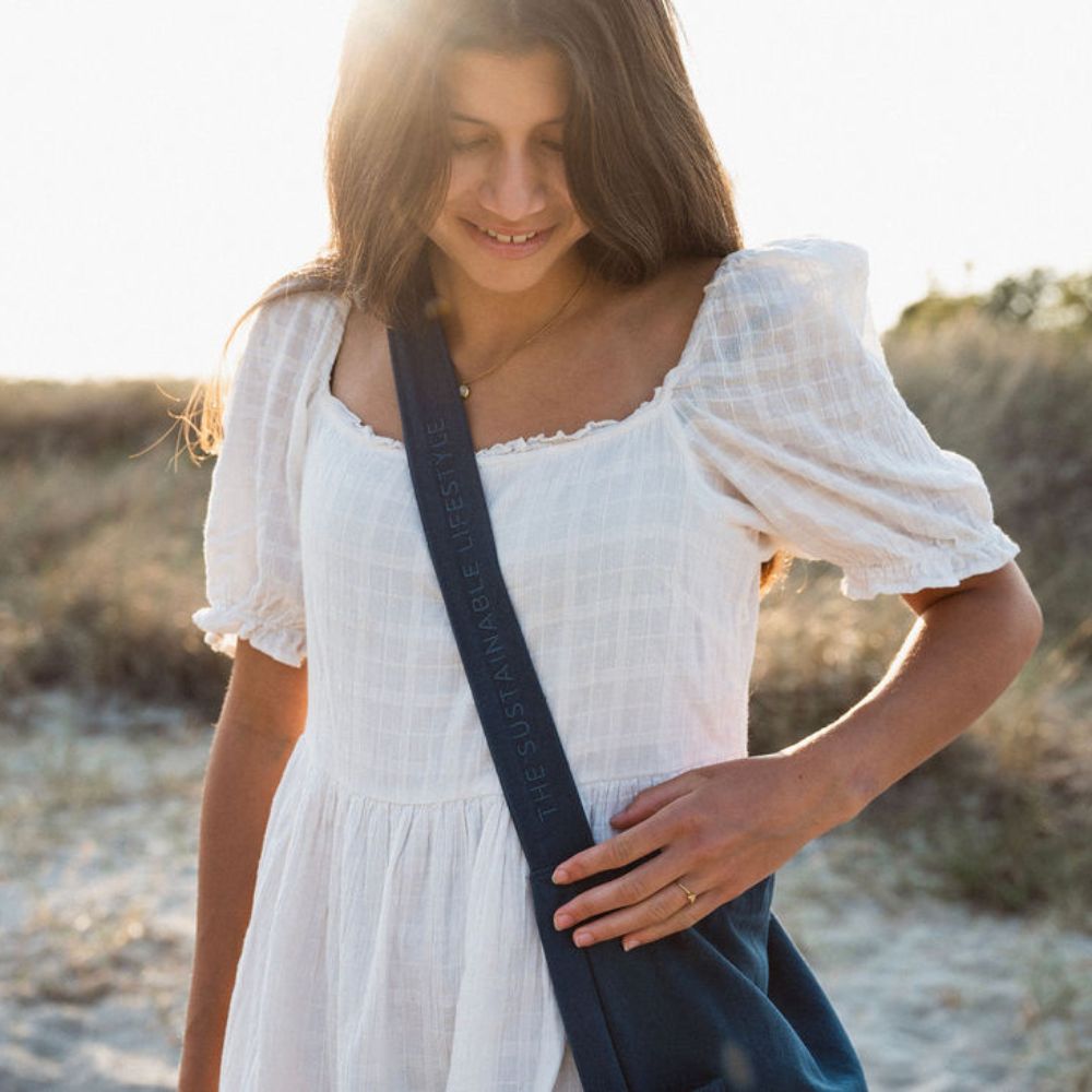 TINTOK - Canvas taske - model Mira - Dark Denim