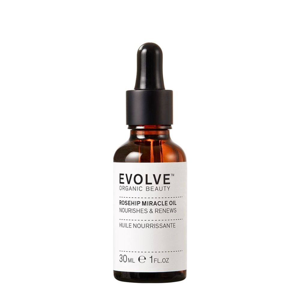 Evolve Organic Beauty - Ansigtsolie med hybenolie - Evolve Rosehip Miracle Oil