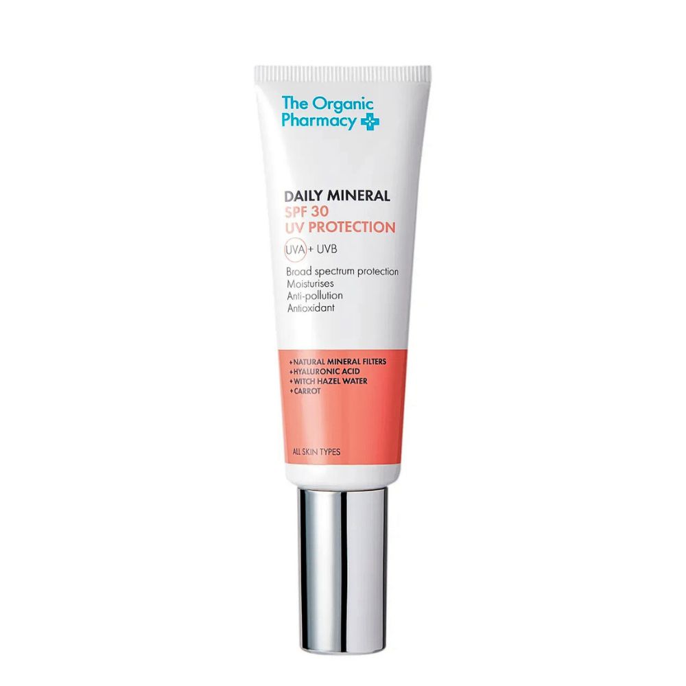 The Organic Pharmacy - Dagcreme med hyaluronsyre serum - Daily Mineral SPF 30