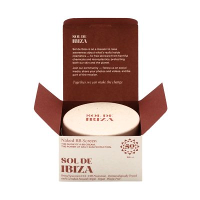 Nude BB Cream with SPF 50 - Tinted Moisturizer